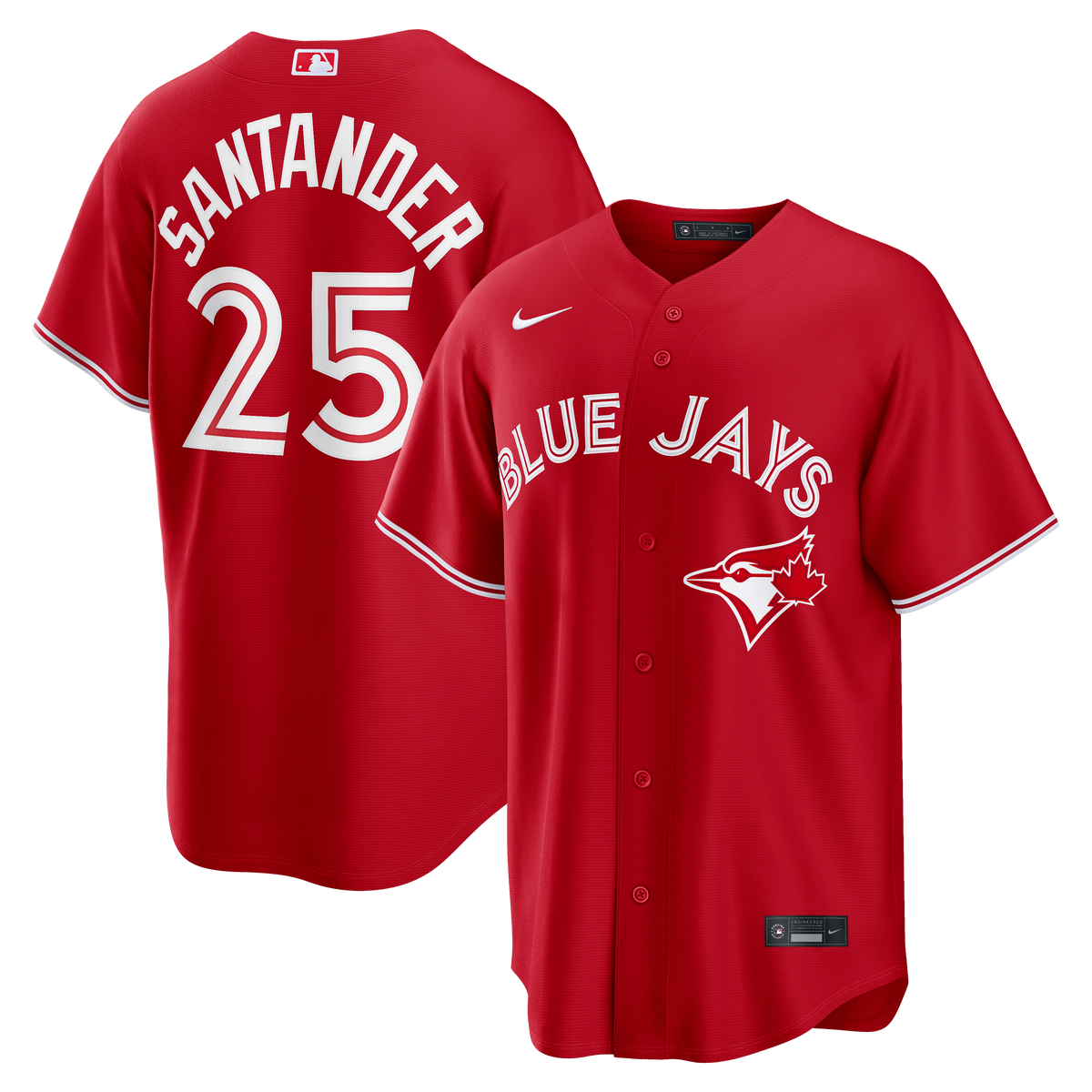Toronto Blue Jays Anthony Santander Nike Gray Road Replica Jersey