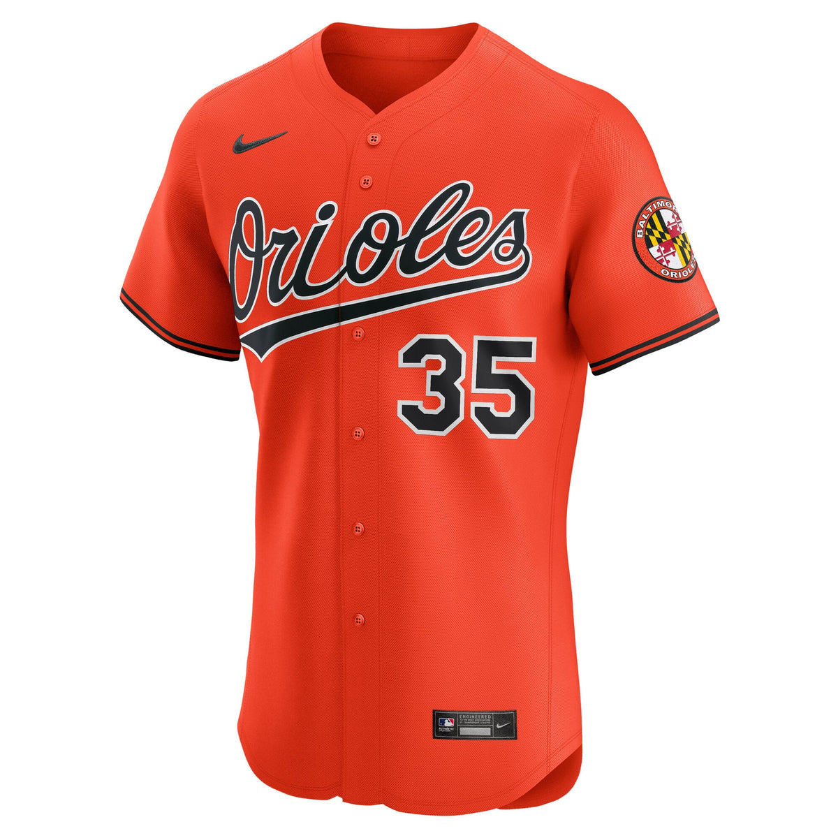 Baltimore Orioles Adley Rutschman Nike White Home Elite Jersey