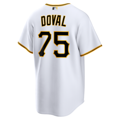 Pittsburgh Pirates Camilo Doval Nike White Home Replica Jersey