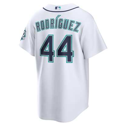 Seattle Mariners Julio Rodríguez Nike Teal Alternate Stadium 50th Season Patch Jersey