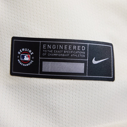 Milwaukee Brewers William Contreras Nike Cream Home Limited Player Jersey