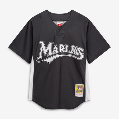 Florida Marlins Dontrelle Willis Mitchell & Ness Black Authentic Batting Practice Jersey