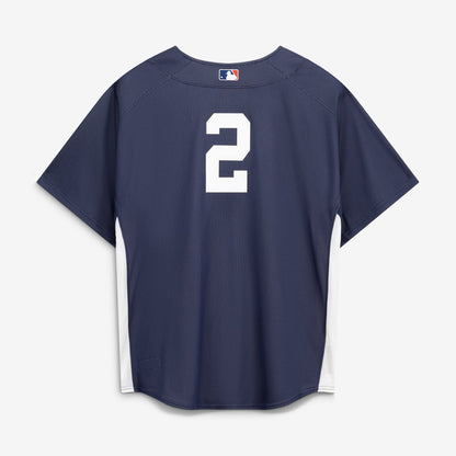 New York Yankees Derek Jeter Mitchell & Ness Navy Authentic Batting Practice Jersey