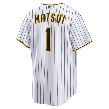 San Diego Padres Yuki Matsui Nike White Home Replica Jersey