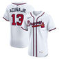 Atlanta Braves Ronald Acuña Jr. Nike Navy Alternate Elite Jersey