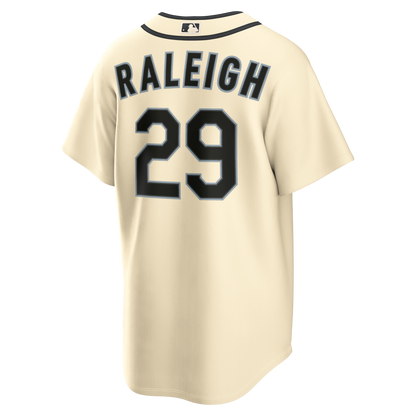 Seattle Mariners Cal Raleigh Nike Cream Alternate Replica Jersey