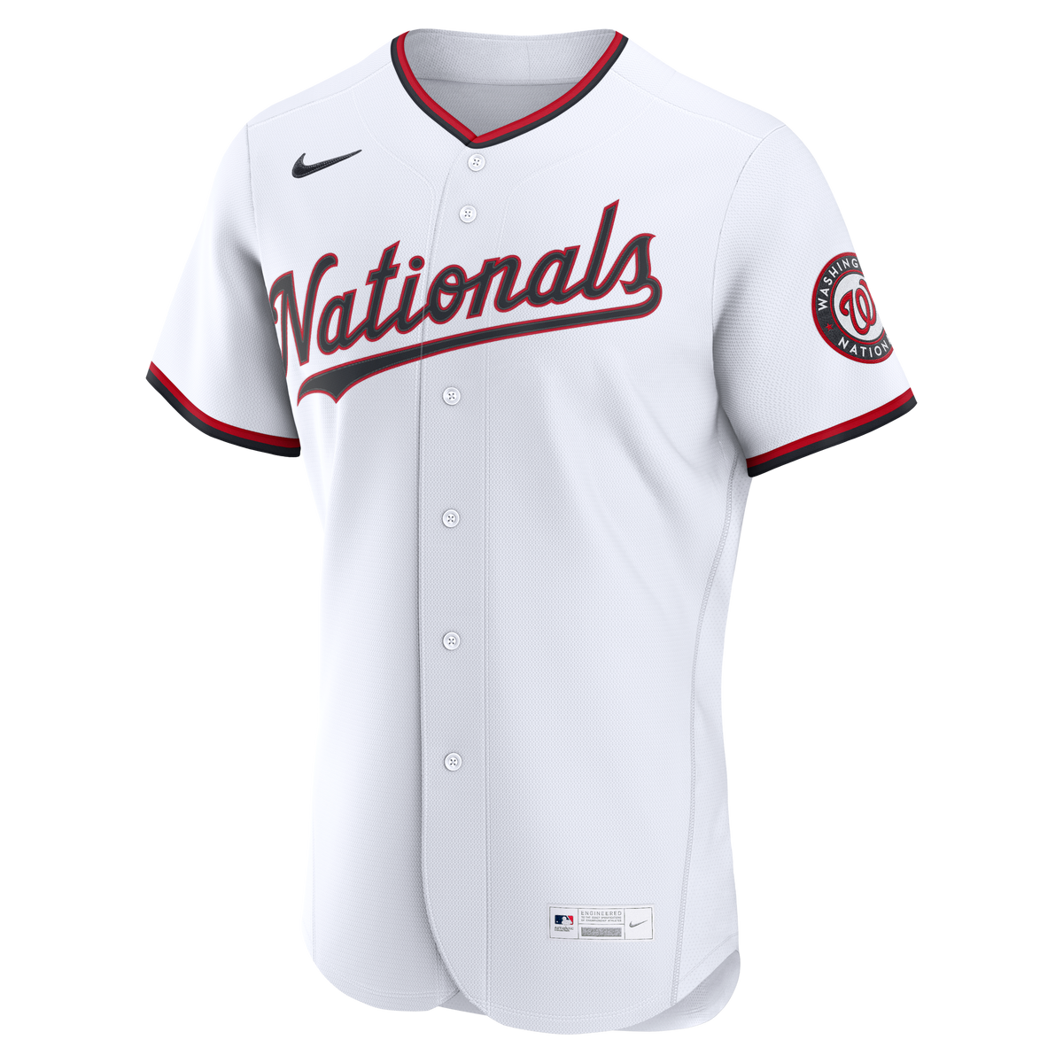 Washington Nationals Nike White Home Authentic Jersey