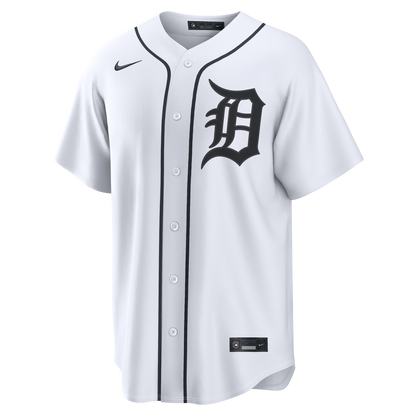 Detroit Tigers Max Clark Nike White Home Replica Jersey