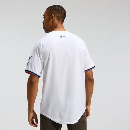 Miami Marlins Nike White Home Limited Jersey