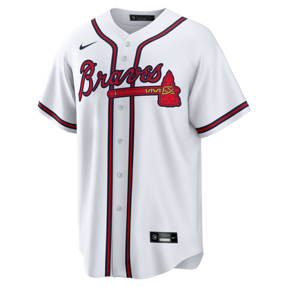 Atlanta Braves Greg Maddux Nike White Home Retired Player Replica Jersey