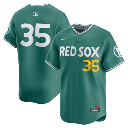 Boston Red Sox Garrett Crochet Nike Green 2025 City Connect Limited Player Jersey