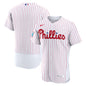 Philadelphia Phillies Nike Light Blue Alternate Sponsor Patch Authentic Jersey