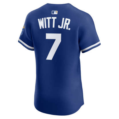 Kansas City Royals Bobby Witt Jr. Nike White Home Elite Player Jersey