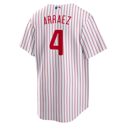 Philadelphia Phillies Luis Arraez Nike White Home Replica Jersey