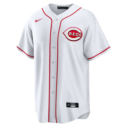 Cincinnati Reds Ke'Bryan Hayes Nike White Home Replica Jersey