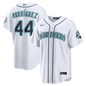 Seattle Mariners Julio Rodríguez Nike Teal Alternate Stadium 50th Season Patch Jersey