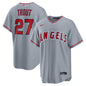 Los Angeles Angels Mike Trout Nike White Alternate Replica Jersey