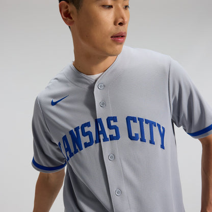 Kansas City Royals Bobby Witt Jr. Nike Gray Road Replica Jersey