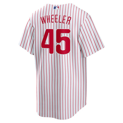Philadelphia Phillies Zack Wheeler Nike White Home Replica Jersey