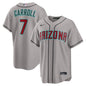 Arizona Diamondbacks Corbin Carroll Nike Crimson Alternate 2 Replica Jersey