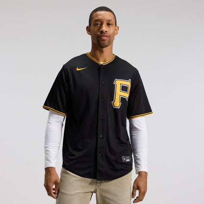 Pittsburgh Pirates Nike Black Alternate Replica Team Jersey