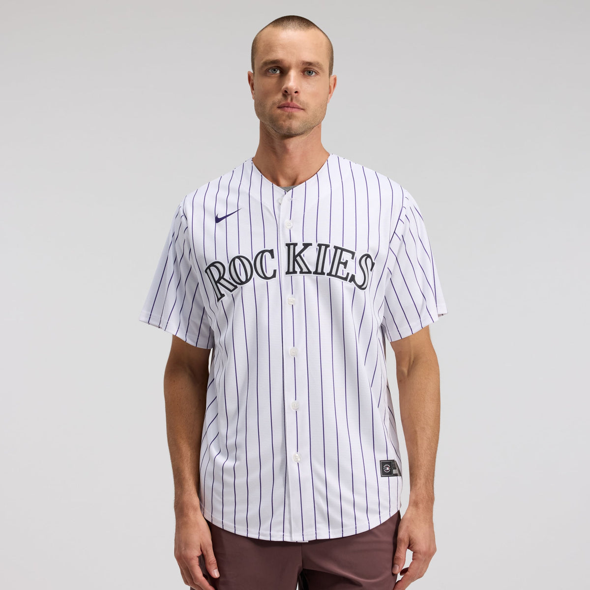 Colorado Rockies Nike Purple Alternate Replica Team Jersey