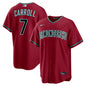 Arizona Diamondbacks Corbin Carroll Nike Black Alternate Replica Jersey