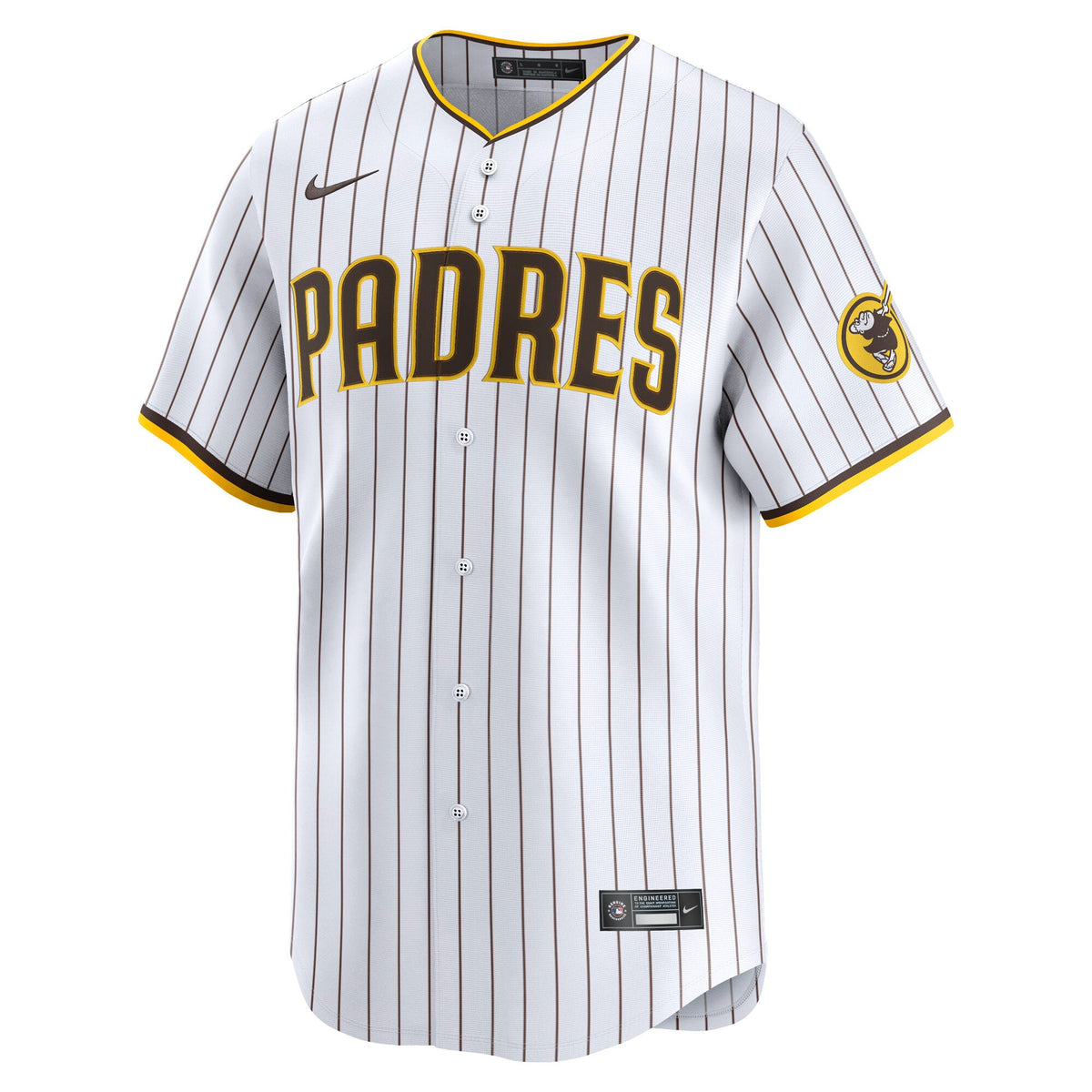San Diego Padres Nike White Home Limited Jersey