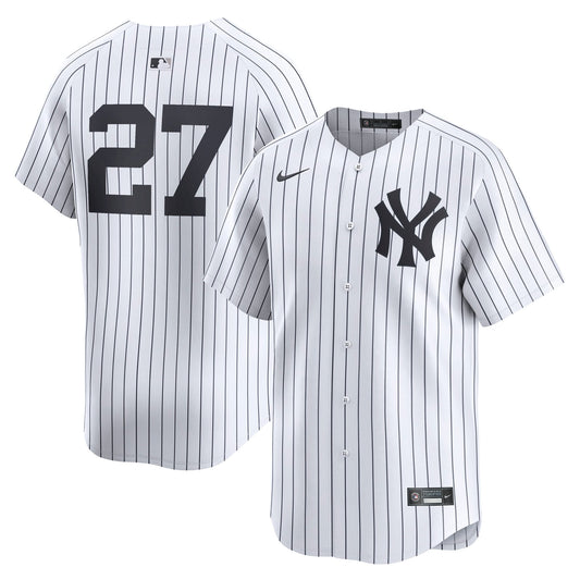 New York Yankees Giancarlo Stanton Nike White Home Limited Player Jersey