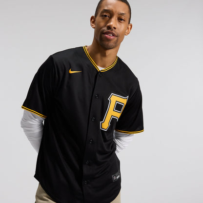 Pittsburgh Pirates Nike Black Alternate Replica Team Jersey