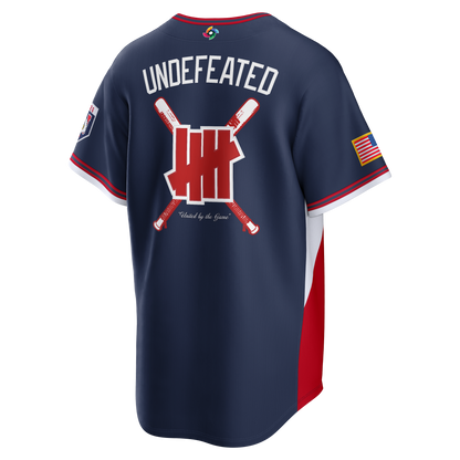 USA Baseball Nike x Undefeated Navy 2026 World Baseball Classic Stadium Jersey