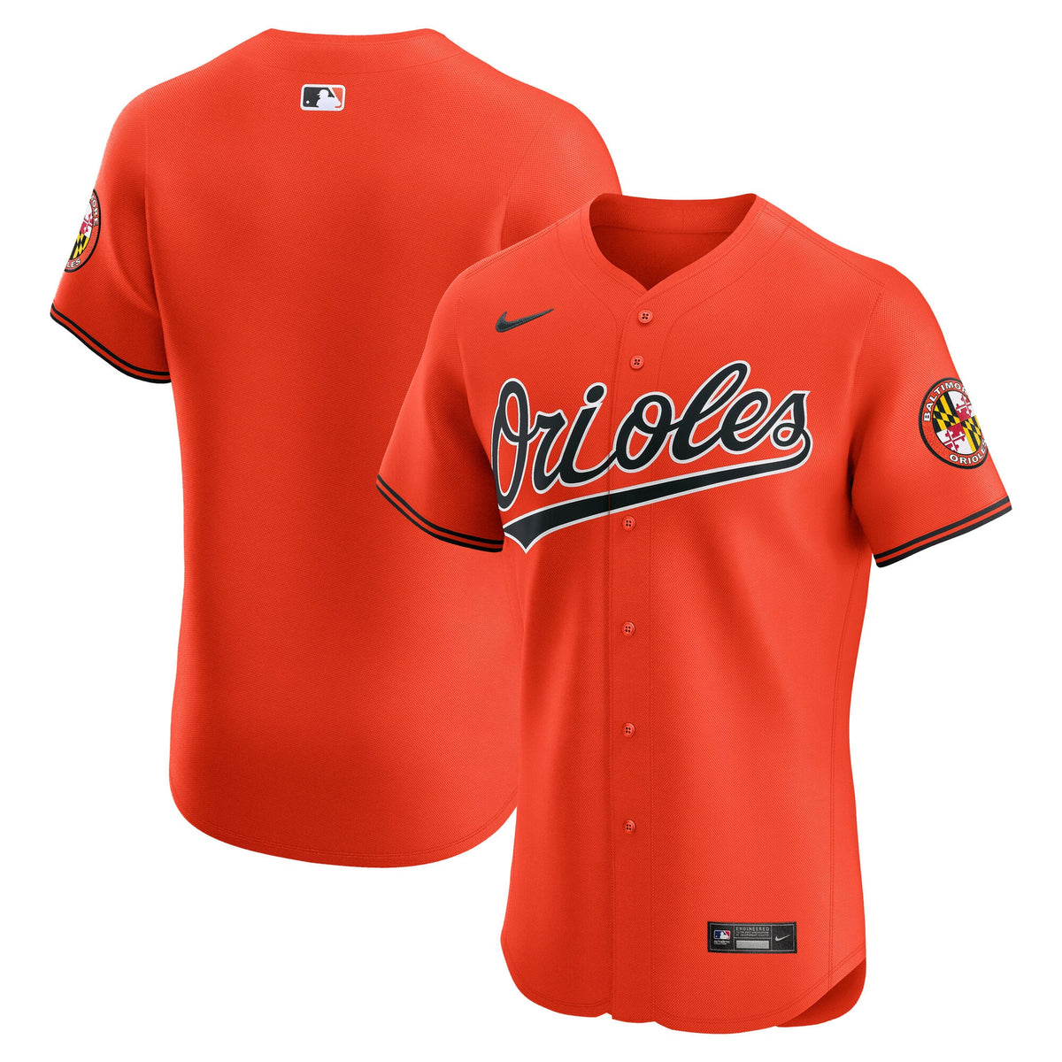 Baltimore Orioles Nike Black Alternate Elite Jersey