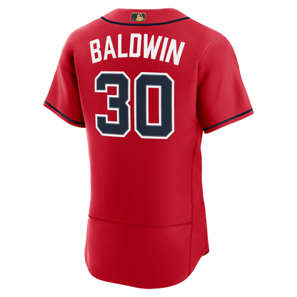 Atlanta Braves Drake Baldwin Nike Navy Alternate MLB Awards Authentic Jersey