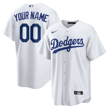 Los Angeles Dodgers Nike Royal Alternate Replica Custom Jersey