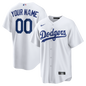 Los Angeles Dodgers Nike Royal Alternate Replica Custom Jersey