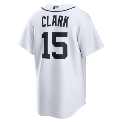 Detroit Tigers Max Clark Nike White Home Replica Jersey