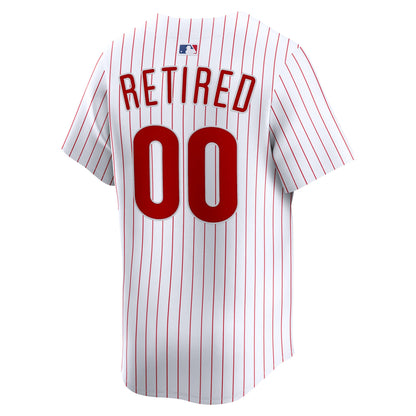 Philadelphia Phillies Nike White Home Limited Pick-A-Player Retired Roster Jersey