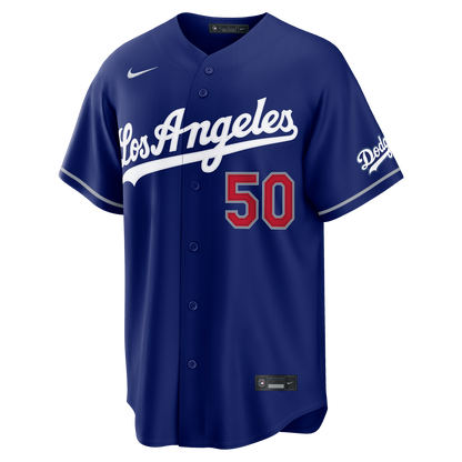 Los Angeles Dodgers Mookie Betts Nike Royal Alternate Stadium Jersey