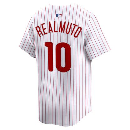 Philadelphia Phillies J.T. Realmuto Nike White Home Limited Player Jersey