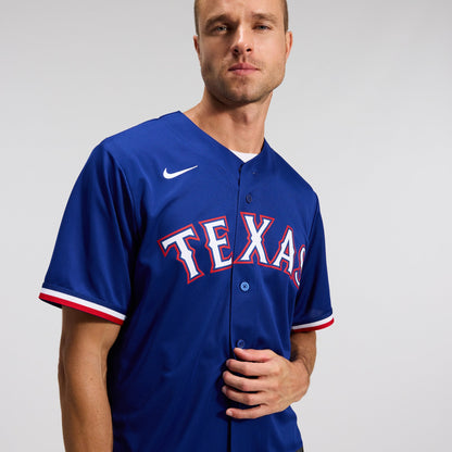 Texas Rangers Corey Seager Nike Gray Road Replica Jersey
