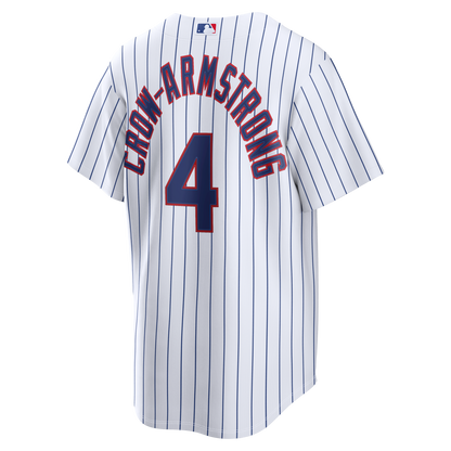 Chicago Cubs Pete Crow-Armstrong Nike White Home Replica Jersey