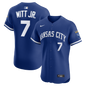Kansas City Royals Bobby Witt Jr. Nike White Home Elite Player Jersey
