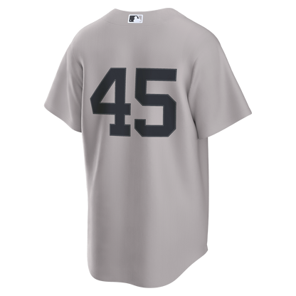 New York Yankees Gerrit Cole Nike Gray Road Replica Jersey