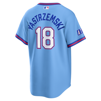 Atlanta Braves Mike Yastrzemski Nike Powder Blue 2026 City Connect Stadium Jersey