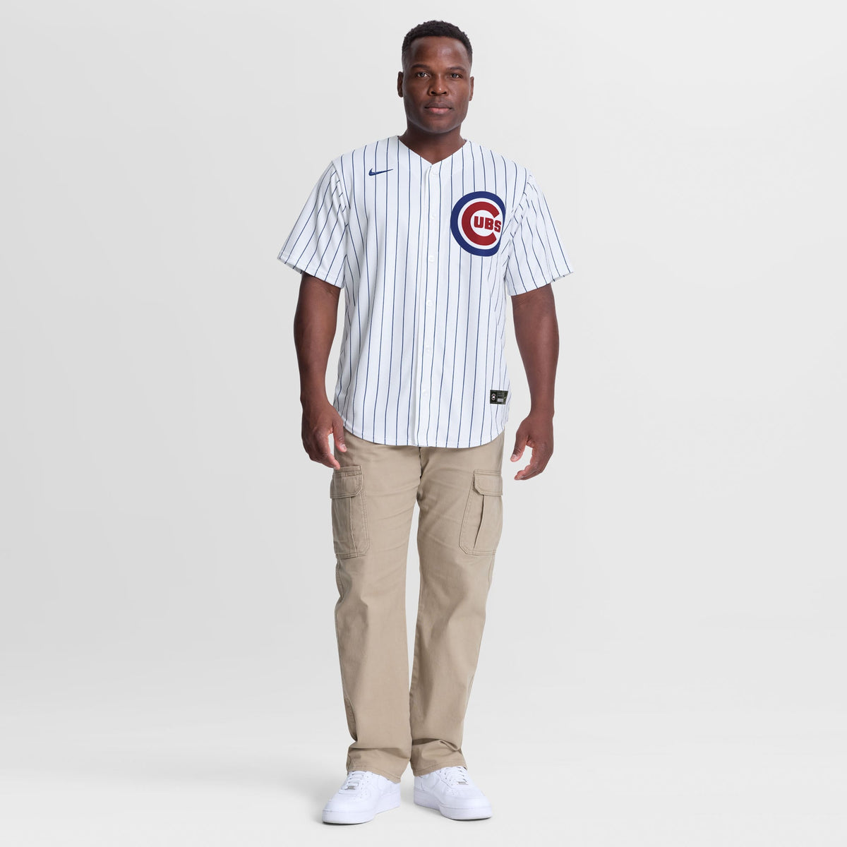 Chicago Cubs Clay Holmes Nike White Home Replica Jersey