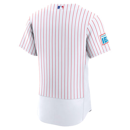 Philadelphia Phillies Nike Light Blue Alternate Sponsor Patch Authentic Jersey