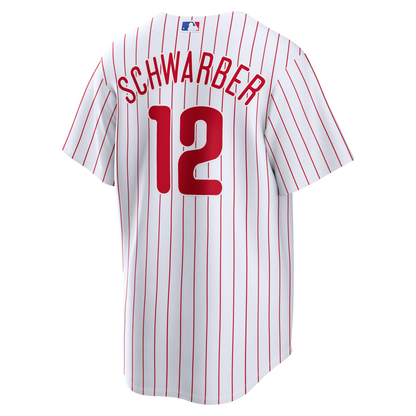 Philadelphia Phillies Kyle Schwarber Nike White Home Replica Jersey