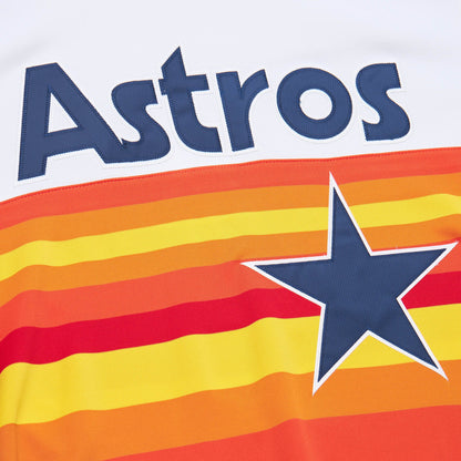 Houston Astros Craig Biggio Mitchell & Ness White 2004 Cooperstown Collection Authentic Throwback Jersey