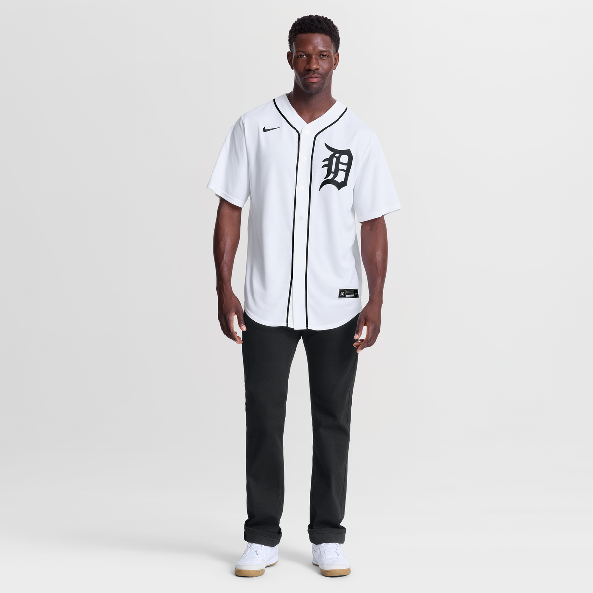 Detroit Tigers Kerry Carpenter Nike White Home Replica Jersey