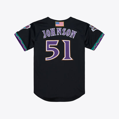 Arizona Diamondbacks Randy Johnson Mitchell & Ness Purple 2000 Throwback Authentic Jersey